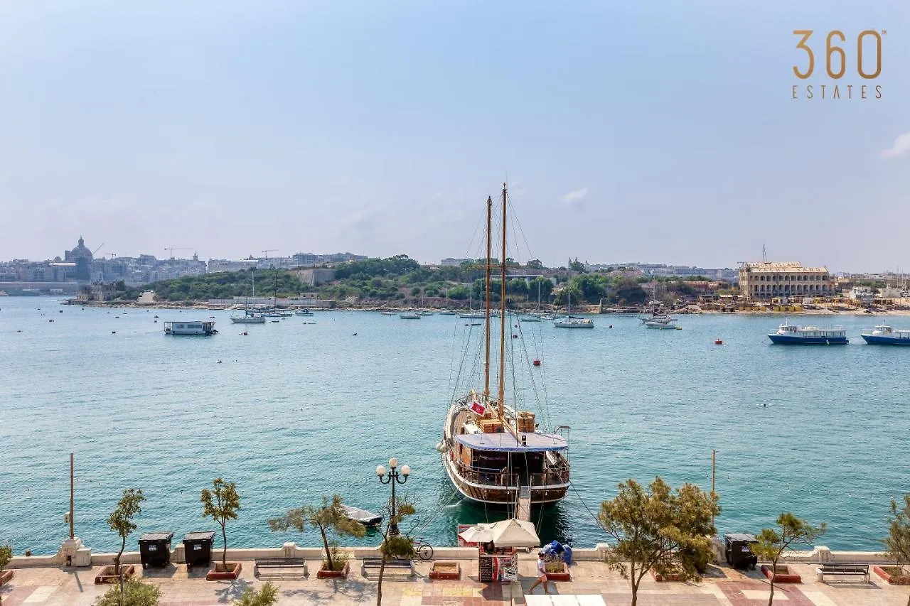 Apartamento Luxury, One Of A Kind Home, In Sliema Ferries & Ac By 360 Estates Malta