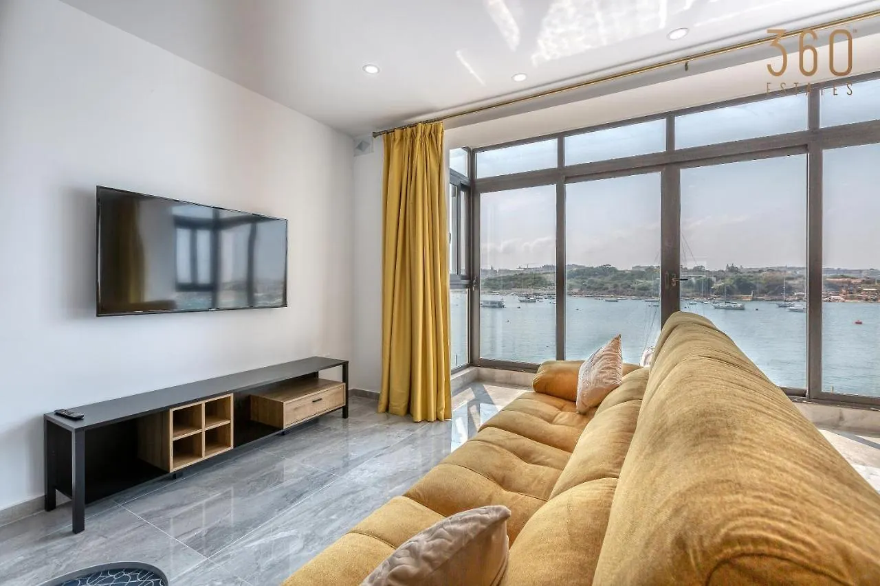 Apartamento Luxury, One Of A Kind Home, In Sliema Ferries & Ac By 360 Estates