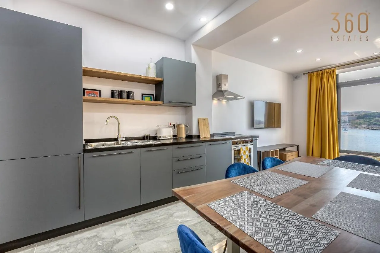 Luxury, One Of A Kind Home, In Sliema Ferries & Ac By 360 Estates Apartamento